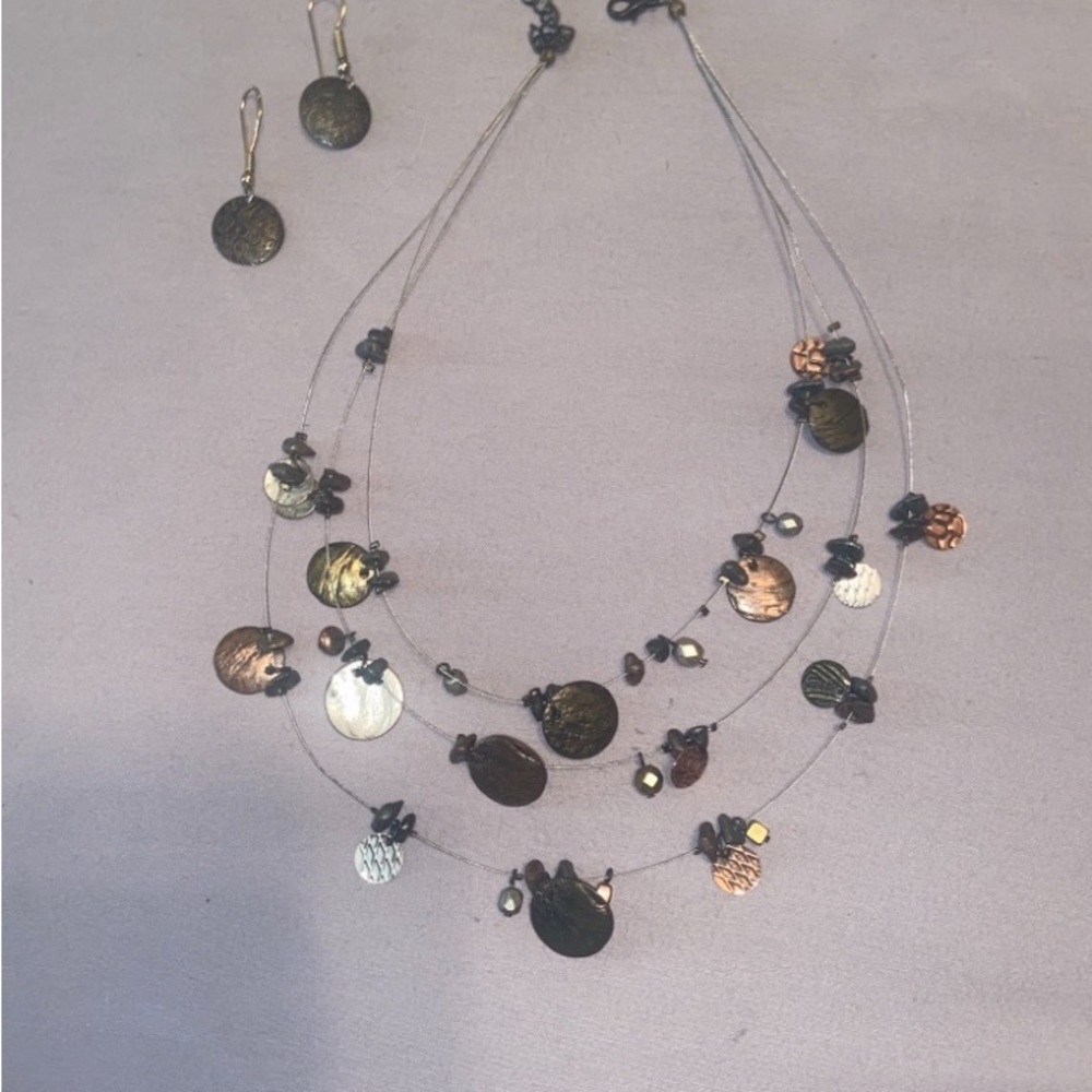 Copper Necklace Set